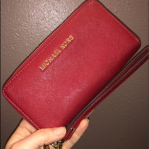 Cute red wallet